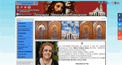 Desktop Screenshot of inmaculadamg.org.ar